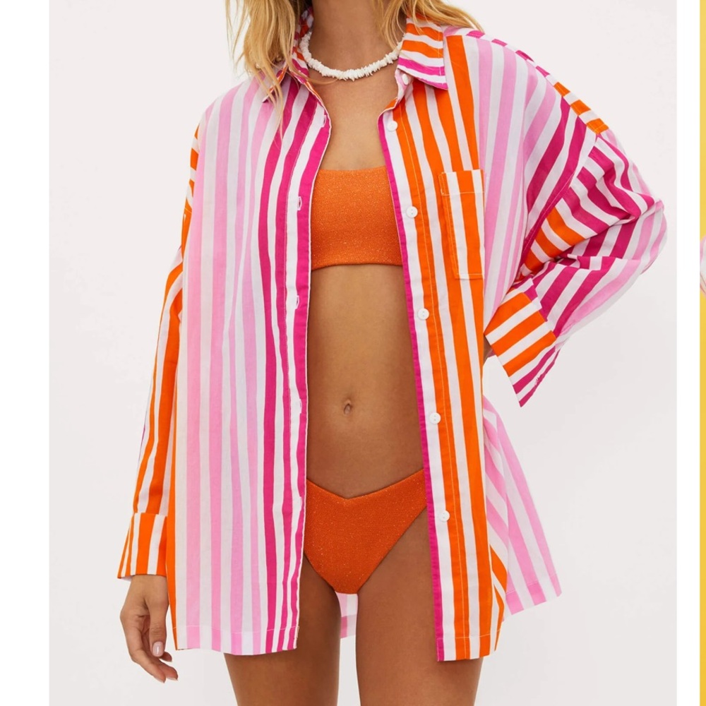 BEACH RIOT ALexa Top in Sunset Stripes NWT - Picture 3 of 5